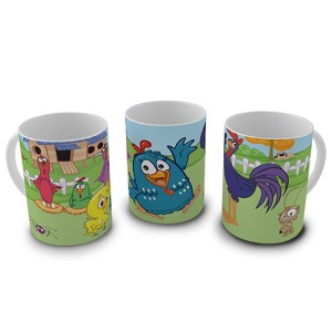 Caneca Galinha Pintadinha - Mod.01